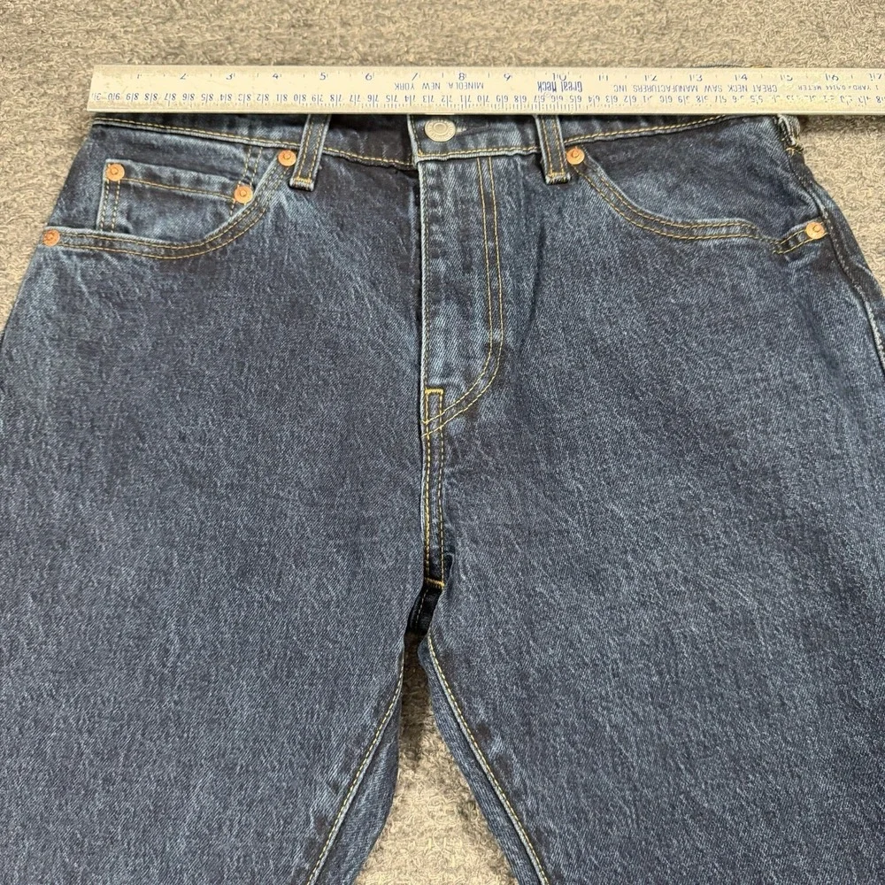 Levis Premium 517 Jeans Men 30x30 Blue Bootcut Medium Wash Demin Cotton Ranch